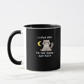 Caneca I Love You To The Moon And Back Timeless Classic S