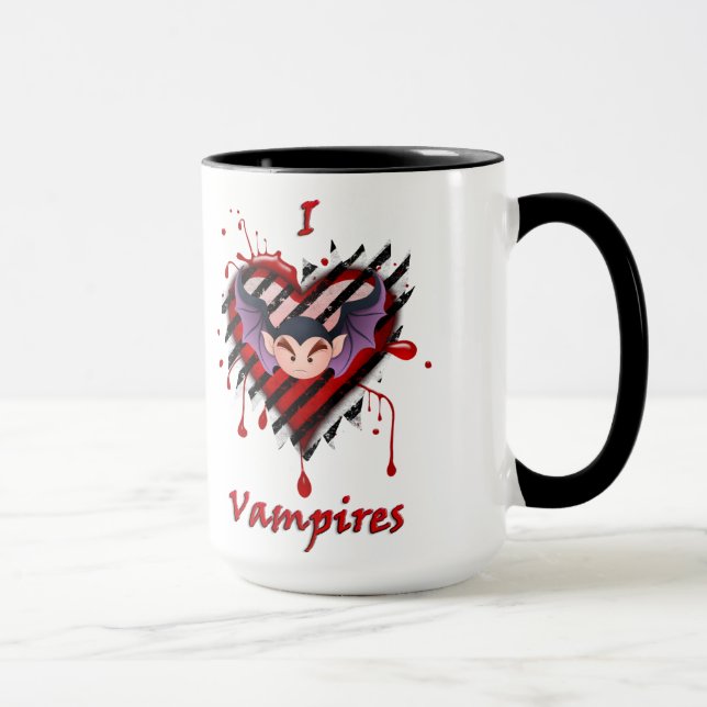 Caneca I Vampiros do Coração (Direita)