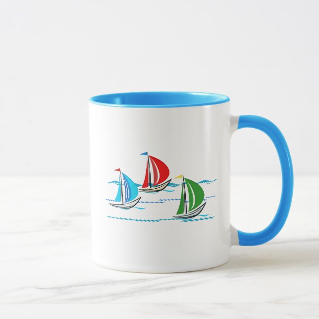 Caneca Iate que compete o trio (Direita)