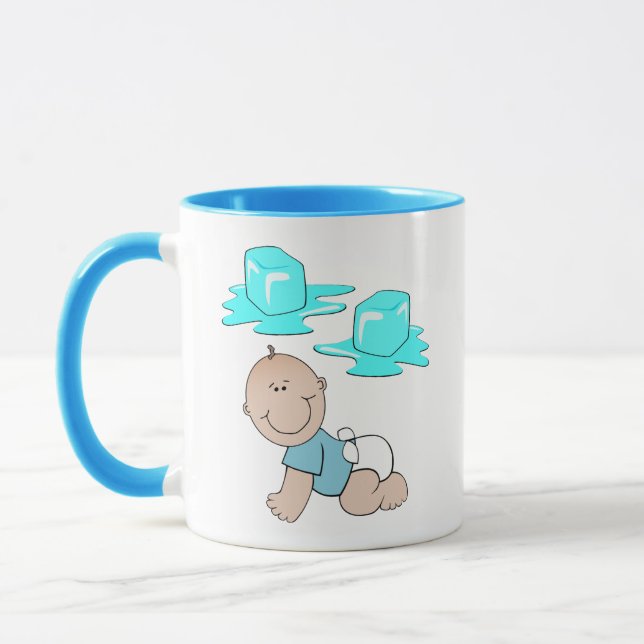 Caneca Ice Bebê Engraçado (Esquerda)