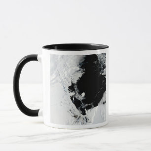 Caneca Iceberg de B-15J no mar de Ross, a Antártica