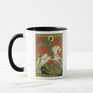 Caneca Ícone de St George e do dragão