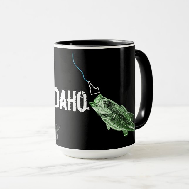 CANECA IDAHO BASS - AQUI PESCA - IDAHO BRILHANTE (Frente Esquerda)
