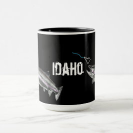 CANECA IDAHO STEELHEAD - AQUI PESCA PESCADA - BRILHO