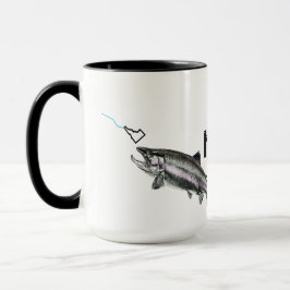 CANECA IDAHO STEELHEAD - AQUI PESCA PESCADA - IDAHO BRILH