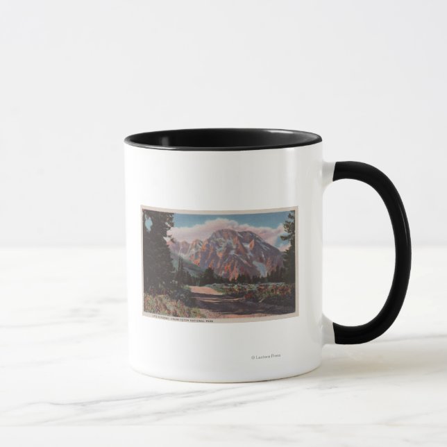 Caneca IdahoView do Grand Teton National ParkIdaho (Direita)