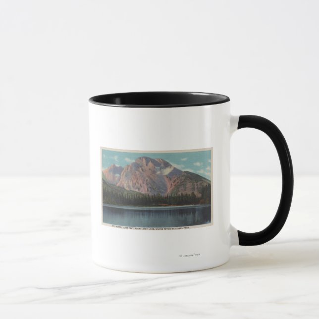Caneca IdahoView do Monte Moran, de Leigh LakeIdaho (Direita)