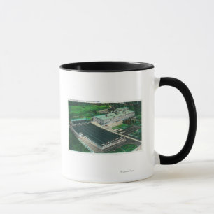Caneca Ideia aérea da fabricação do Goodyear-Zepelim