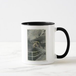 Caneca Ideia da arcada da catedral da piscina de Siloam