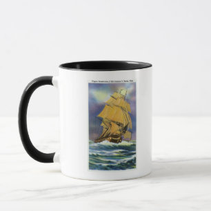 Caneca Ideia da constituição da fragata, Ironsides idos