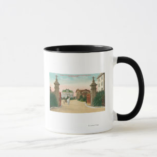 Caneca Ideia da entrada ao terraço de Presidio