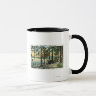 Caneca Ideia da formação de rocha do ancião