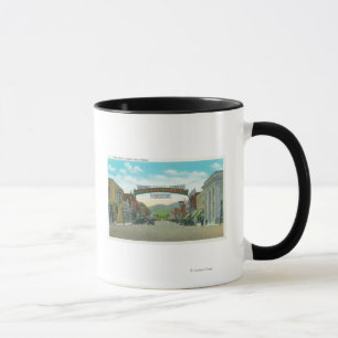 Caneca Ideia da passagem principal de StreetGrants, OU