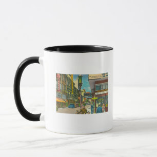 Caneca Ideia da seção do negócio de Chinatown