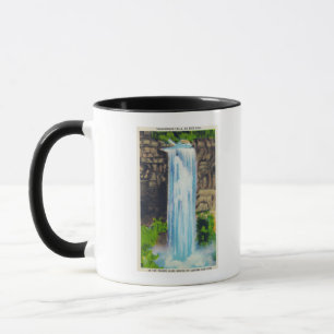Caneca Ideia de quedas de Taughannock
