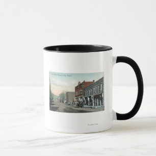 Caneca Ideia de quedas principais de StreetKlamath, OU