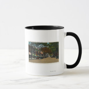 Caneca Ideia de rua principal da seção do negócio