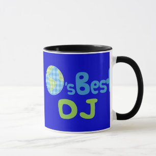 Caneca Ideia do presente para DJ (mundos melhores)
