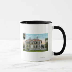 Caneca Ideia exterior da casa de Longfellow # 2