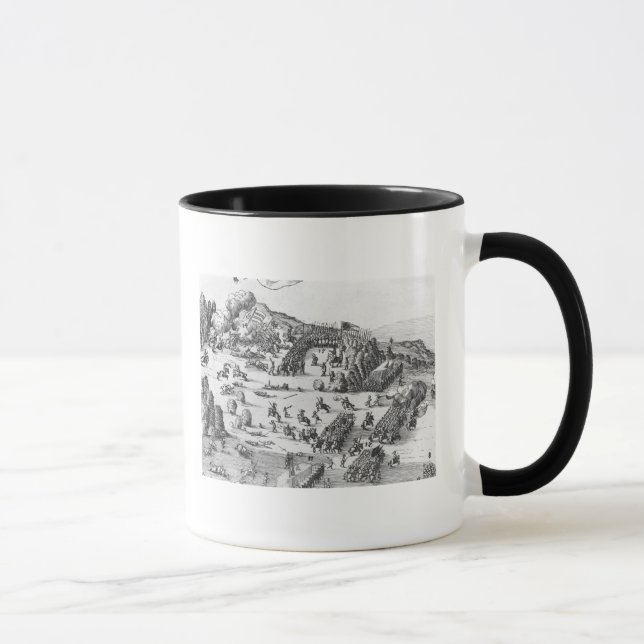 Caneca Ideia geral da batalha de Muhlberg (Direita)