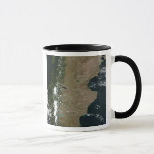 Caneca Ideia satélite da região do Patagonia