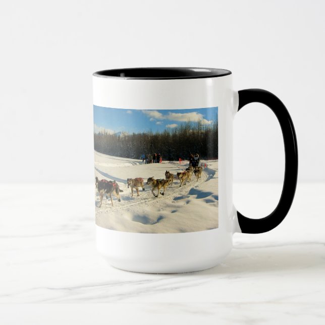 Caneca Iditarod Trail Sled Race (Direita)