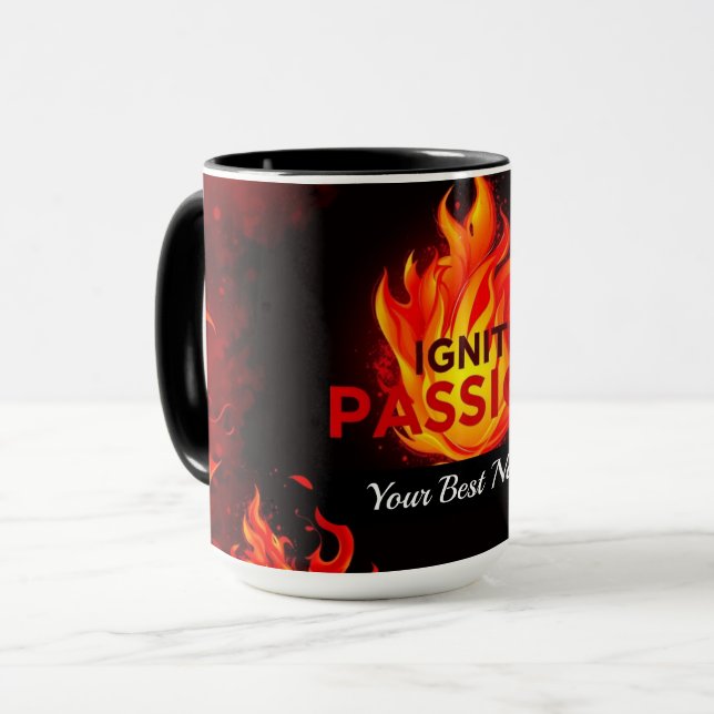 Caneca Ignite Passion Flame (Frente Esquerda)