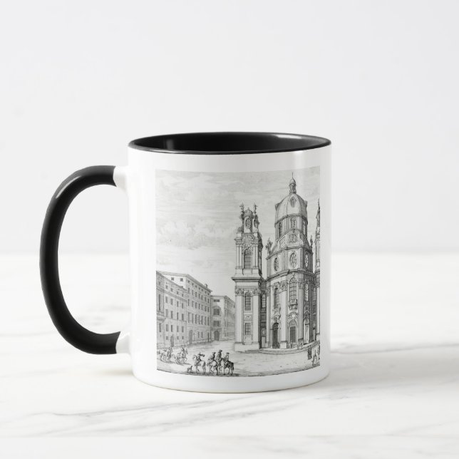 Caneca Igreja de Notre Dame, Salzburg, Áustria, 'de (Esquerda)