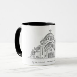 Caneca Igreja do Santo Sava, Belgrado, Sérvia