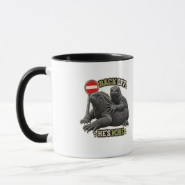 Caneca Iguana Combo Minha Dela Volte atrás