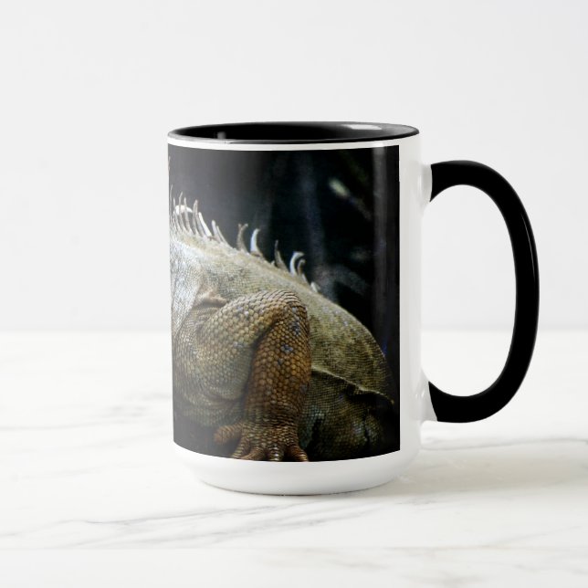 Caneca Iguana Lizard Reptile Willife Mug (Direita)