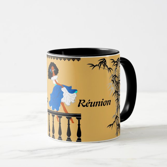 Caneca Île de La Réunion, France des Tropiques (Frente Esquerda)