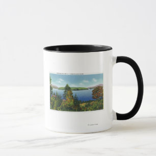 Caneca Ilha de Eagle e mais baixa opinião do lago Sarana