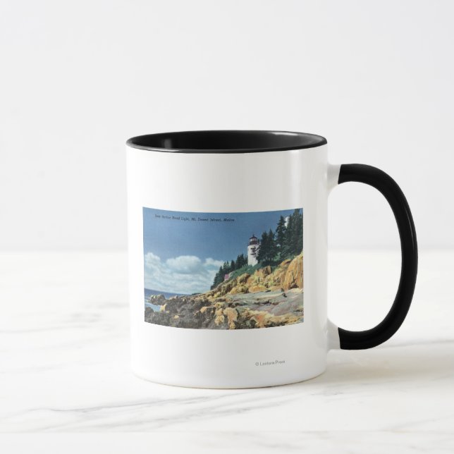 Caneca Ilha do Deserto, Farol Chefe de Bass Harbor (Direita)