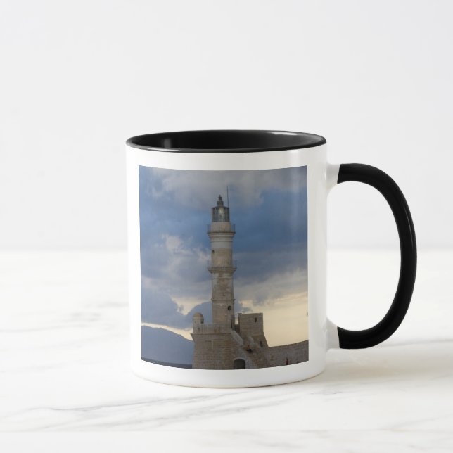 Caneca Ilha grega de Creta e cidade velha de Chania 2 (Direita)
