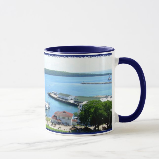 Caneca Ilha histórica de Mackinac (Direita)