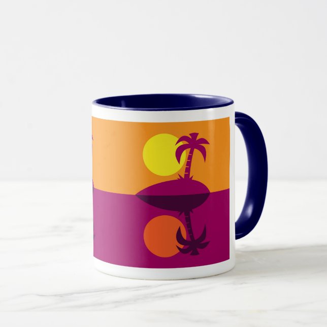 Caneca Ilha Mug (Frente Esquerda)