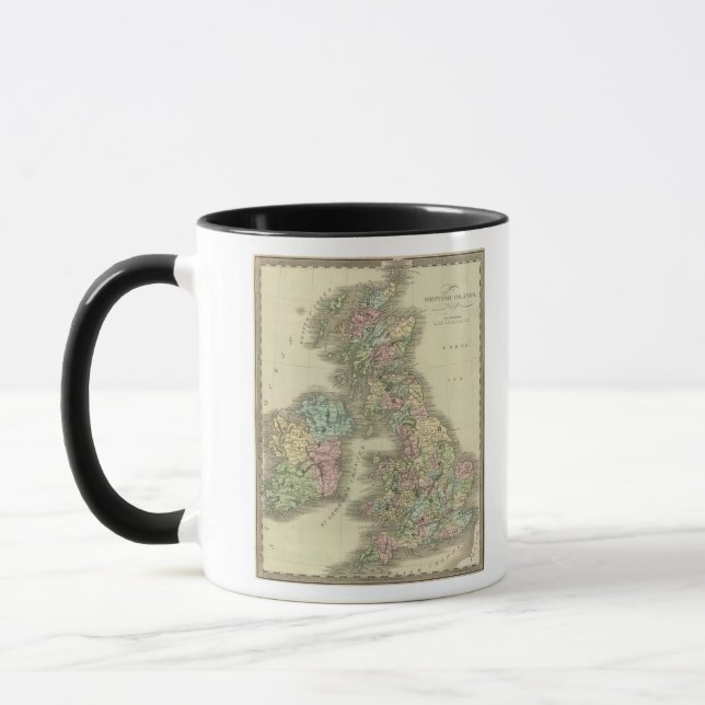 Caneca Ilhas Britânicas 3 (Esquerda)