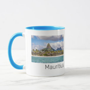Caneca Ilhas Maurício Oceano Índico Feic En flac Beach So