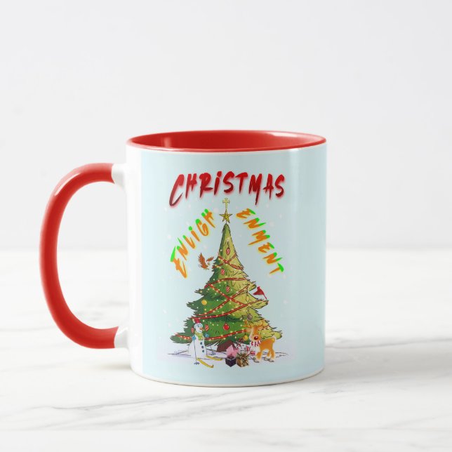 Caneca Iluminação de Natal (Esquerda)