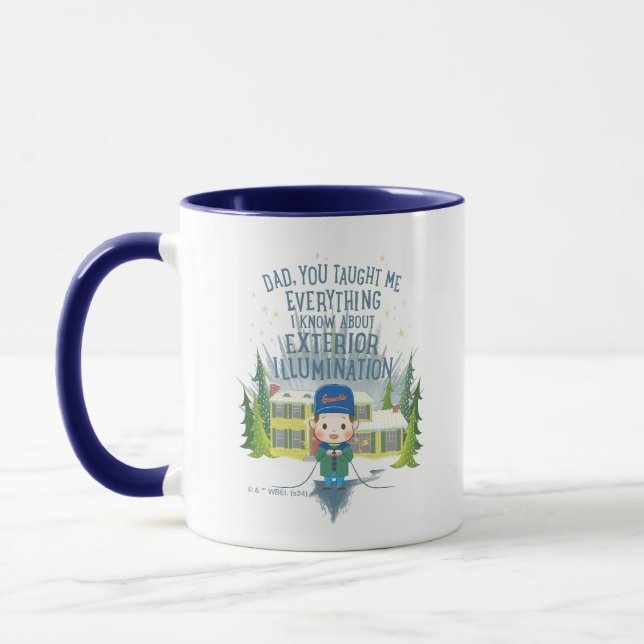 Caneca Iluminação Exterior das Férias de Natal (Esquerda)