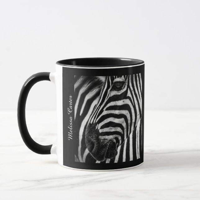 Caneca Ilusão da Zebra (Esquerda)