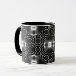 Caneca Ilusão Óptica 5 Design Abstrato