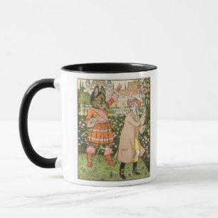 Caneca Ilustração da beleza e do animal, 1901 (colo