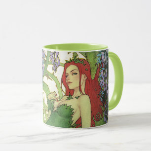 Caneca Ilustração da Capa do Batman Rebirth Poison Ivy