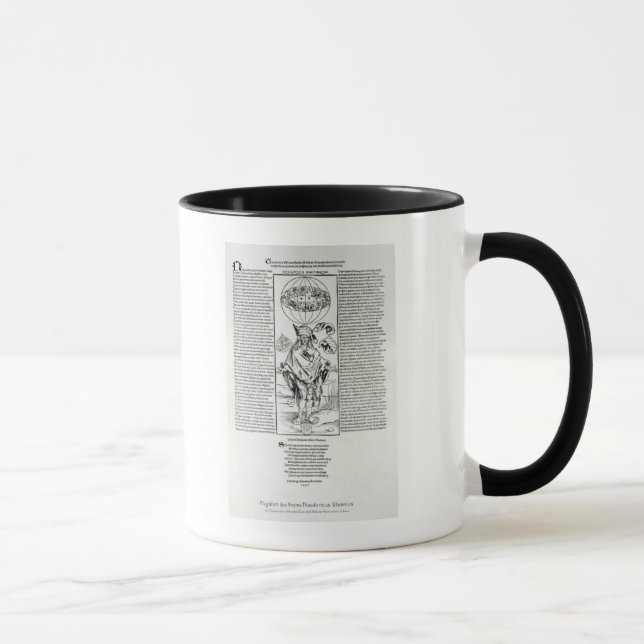 Caneca Ilustração da sífilis, 1496 (Direita)