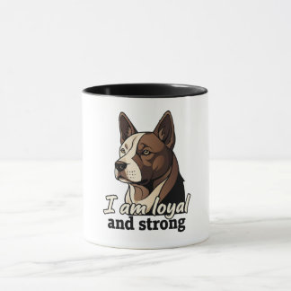 Caneca Ilustração de Cachorro Bonito | Cof Personalizado