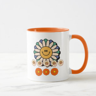 Caneca Ilustração de Flores