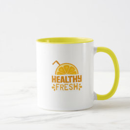 Caneca Ilustração de Tipografia Arte