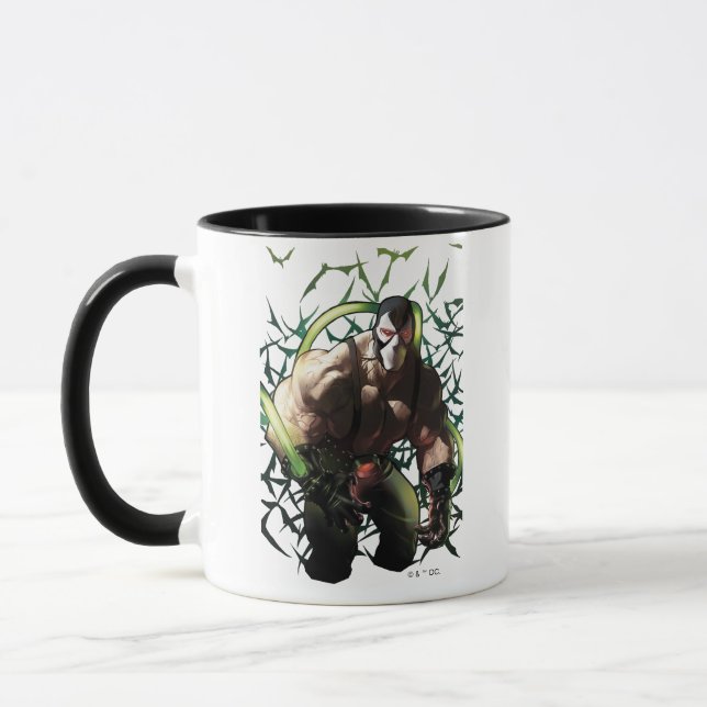 Caneca Ilustração do Batman Bane Enxame de Morcegos (Esquerda)